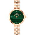 Часы Daniel Wellington Elan Lumine Malachite Rose Gold DW00100721